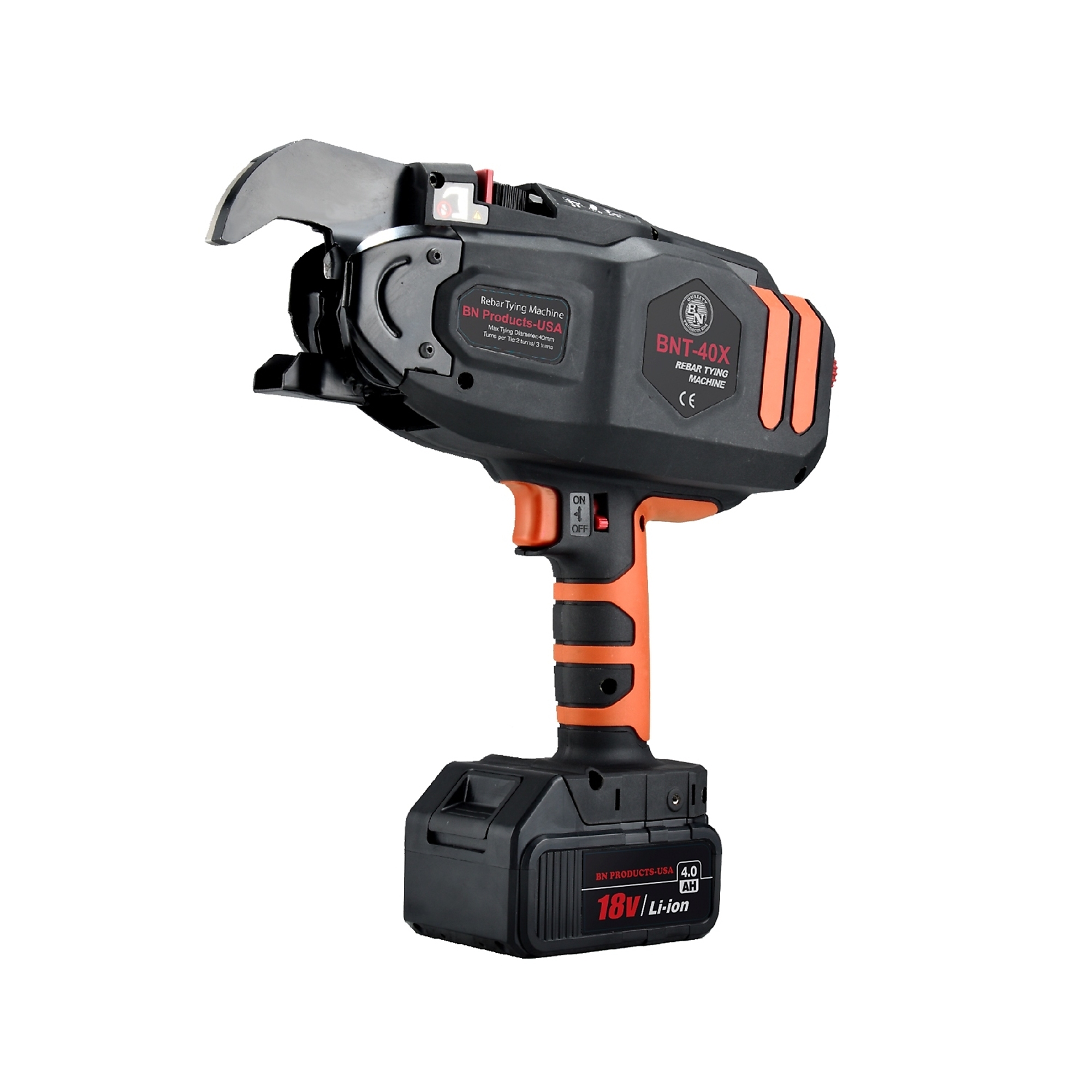 BN Products 18 Volt Automatic Rebar Tying Tool, 3/4in. Capacity, Model# BNT-40X